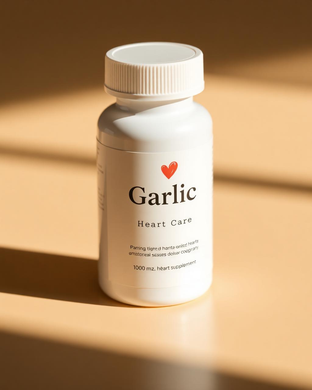 Garlic Heart Care close-up product shot